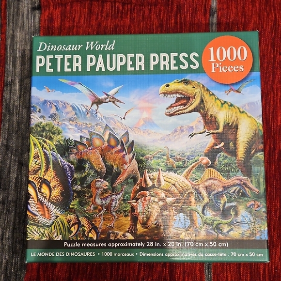 Peter Pauper Press Other - 1000 Dinosaur World Puzzle